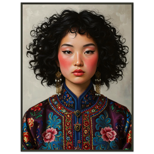 Colors of Grace | Museum-Quality Matte Paper Metal Framed Poster 60x80 cm / 24x32″ - ZODARC