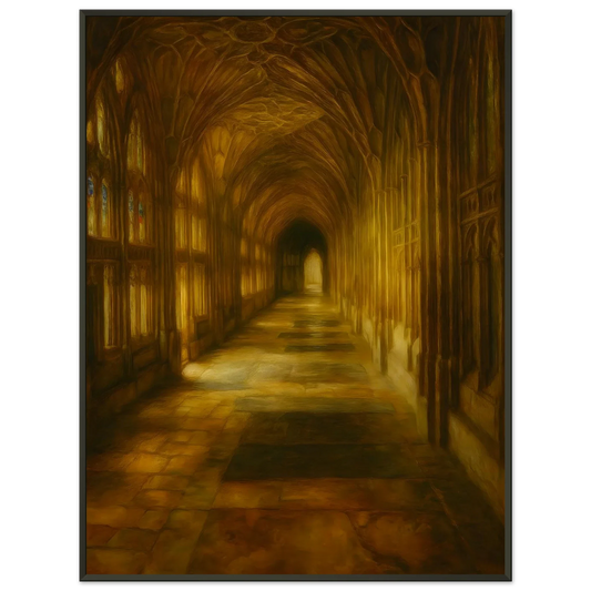 Gate to the Eternal | Museum-Quality Matte Paper Metal Framed Poster 60x80 cm / 24x32″ - ZODARC