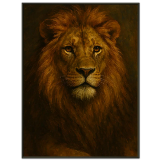 Royal Strength | Premium Matte Paper Metal Framed Poster 60x80 cm / 24x32″ - ZODARC