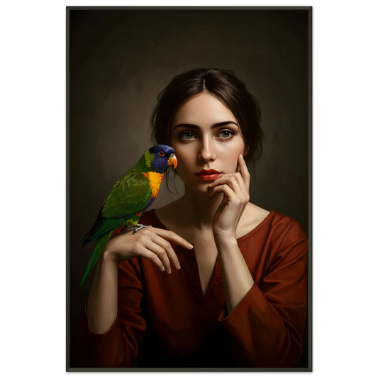 Harmony in Stillness | Museum-Quality Matte Paper Metal Framed Poster 60x90 cm / 24x36″ - ZODARC