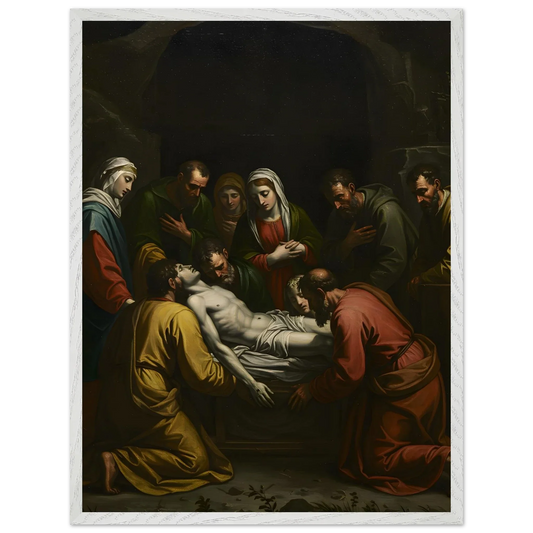 Echoes of Devotion | Premium Wooden Framed Poster With Museum-Quality Matte Paper 60x80 cm / 24x32″ - ZODARC