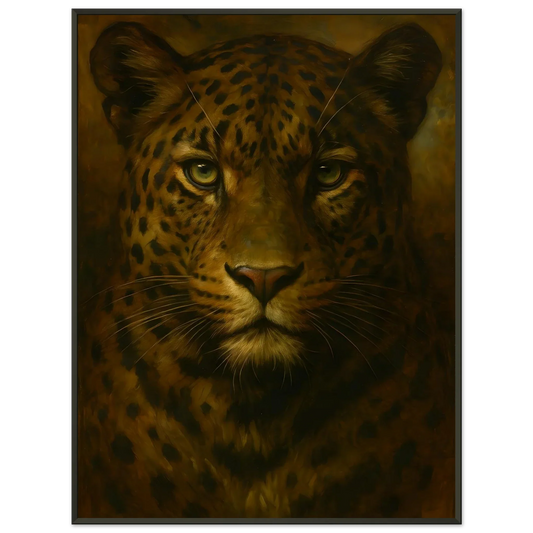 Eyes of the Jungle | Premium Matte Paper Metal Framed Poster 60x80 cm / 24x32″ - ZODARC