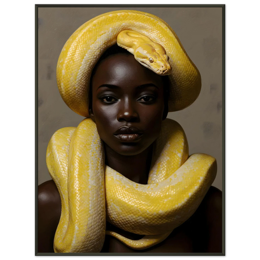 Eden Reimagined | Premium Matte Paper Metal Framed Poster 60x80 cm / 24x32″ - ZODARC